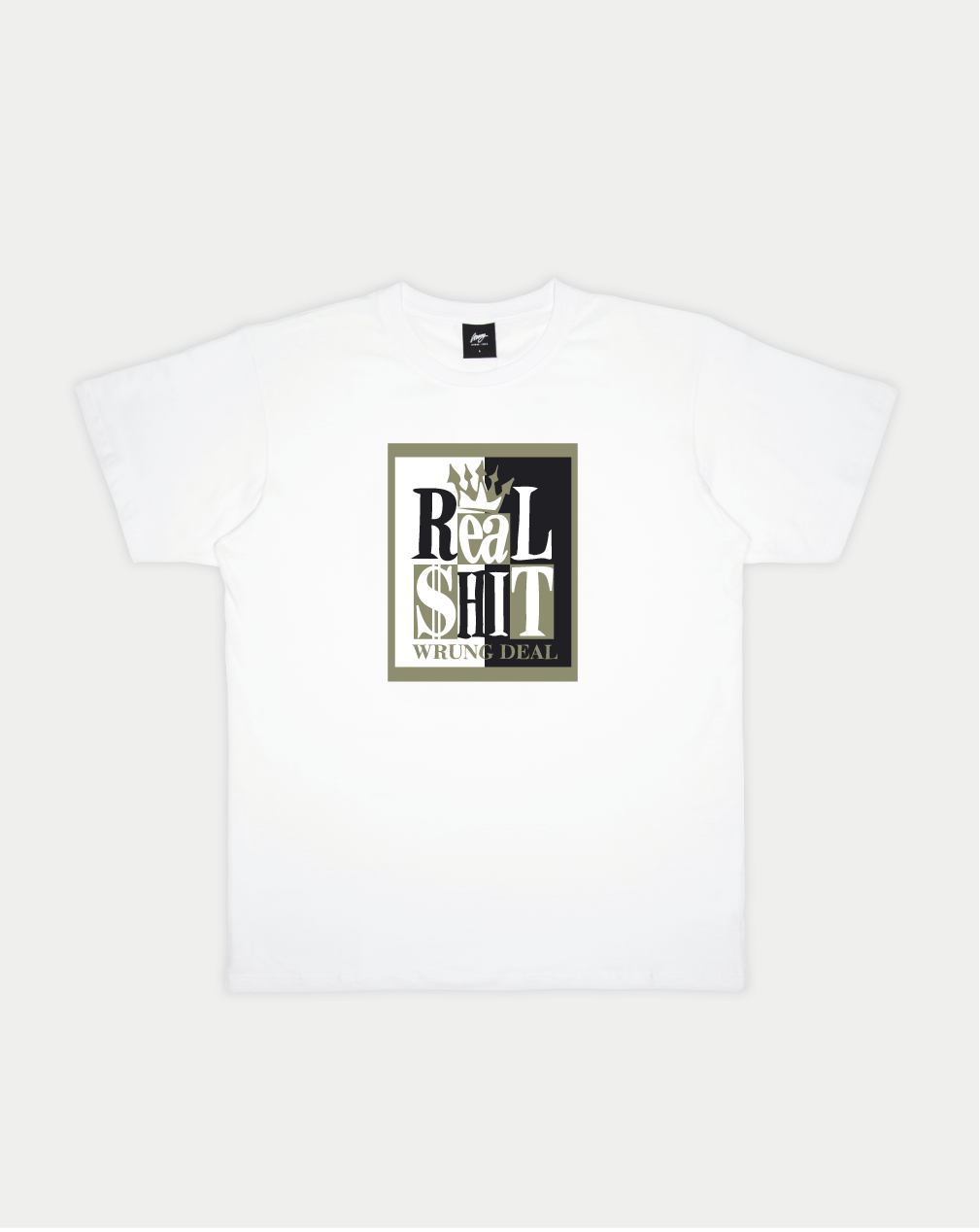 Wrung Real Shit Blanc