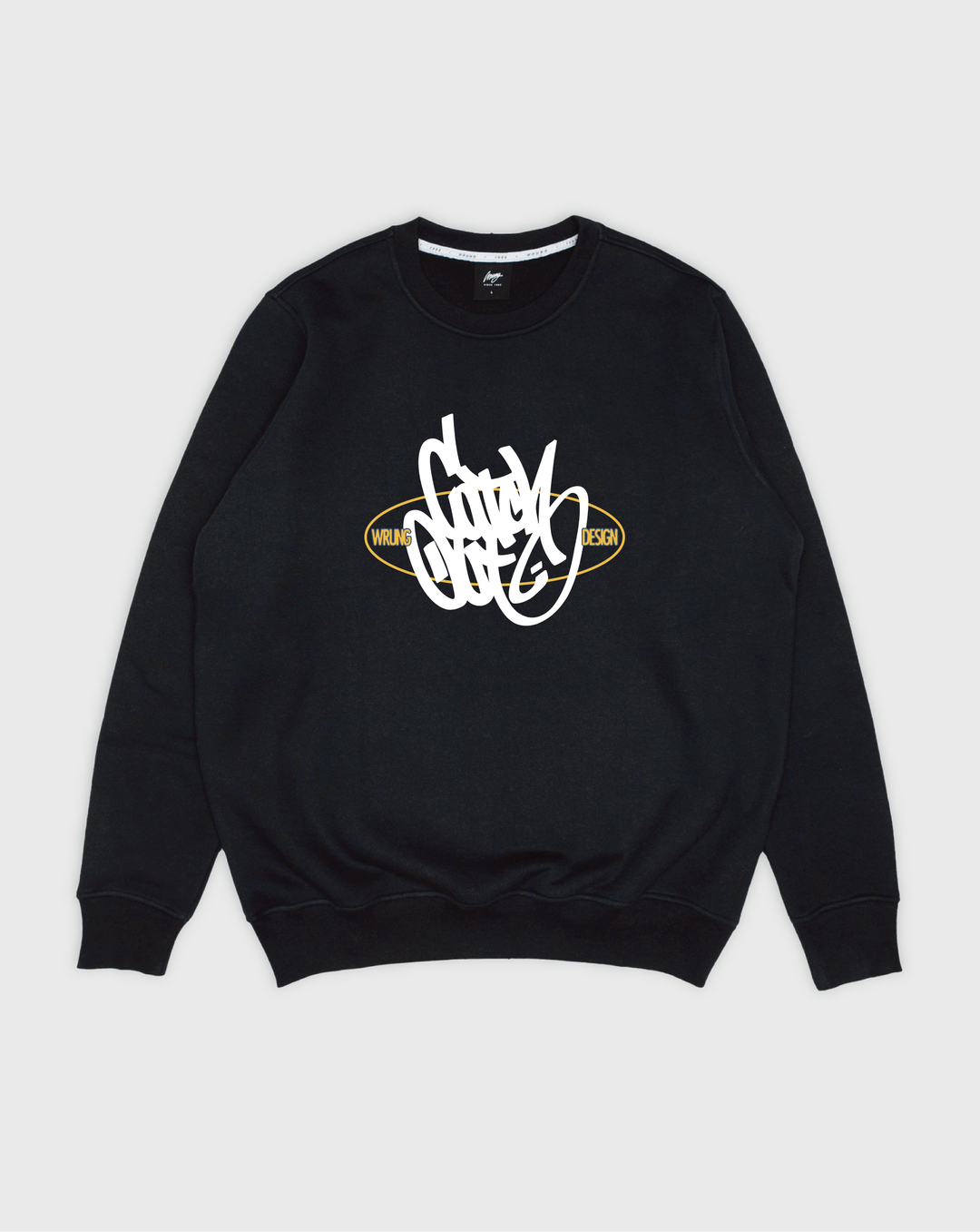 Wrung Crewneck Catch Out Noir