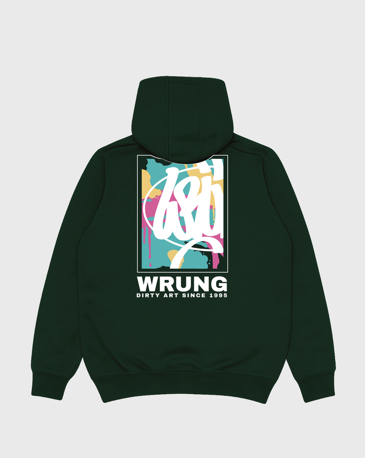 Wrung Hoodie Dirty Art Vert