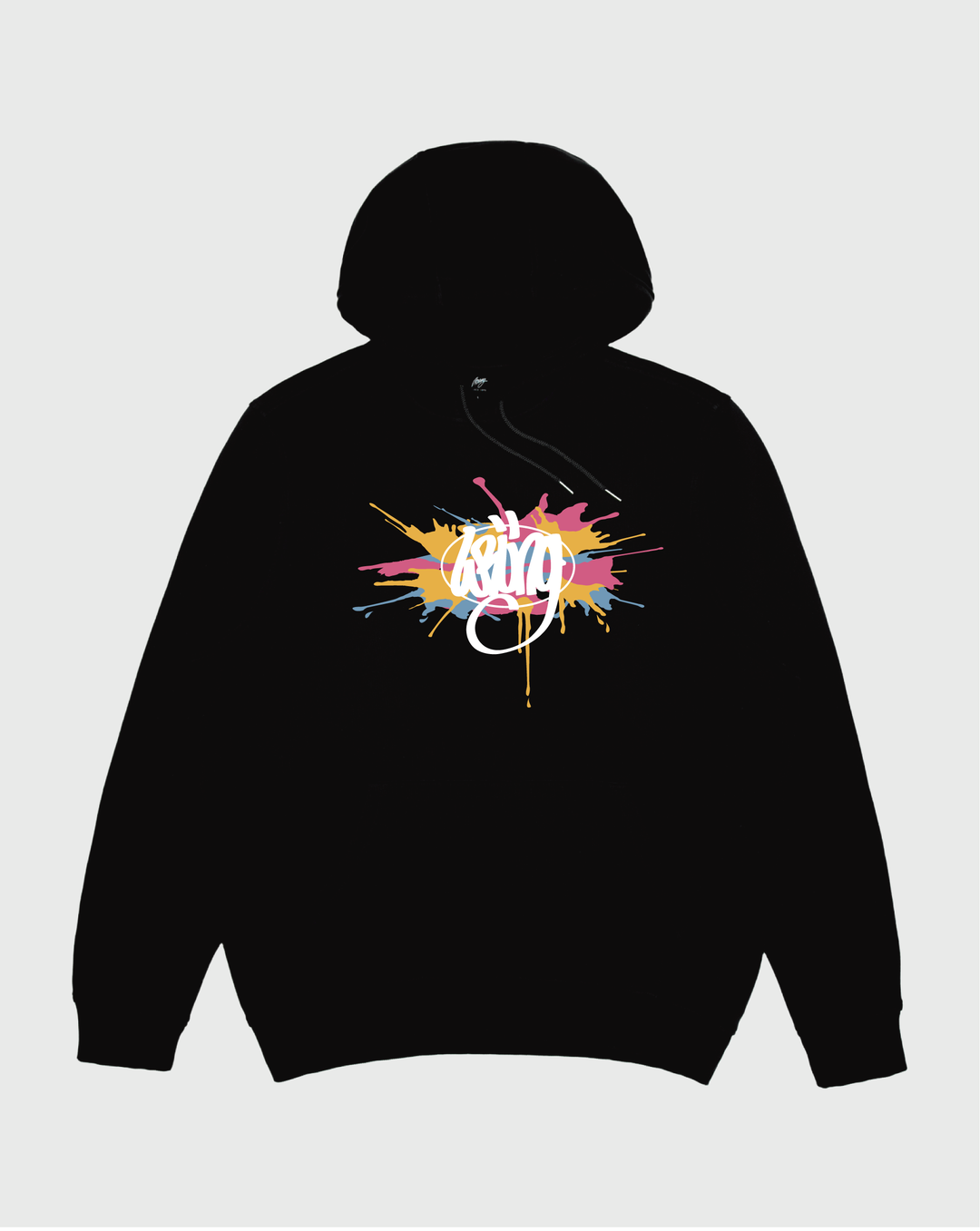 Wrung Hoodie OG Splash Noir