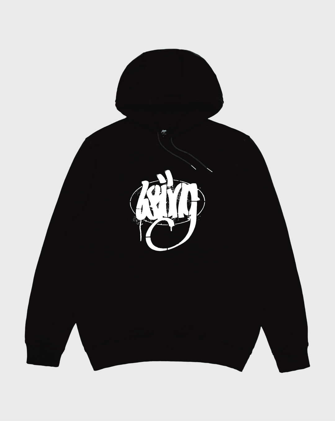 Wrung Hoodie OG Stencil Noir