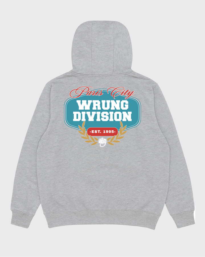 HOODIE PARIS DIVISION GRIS