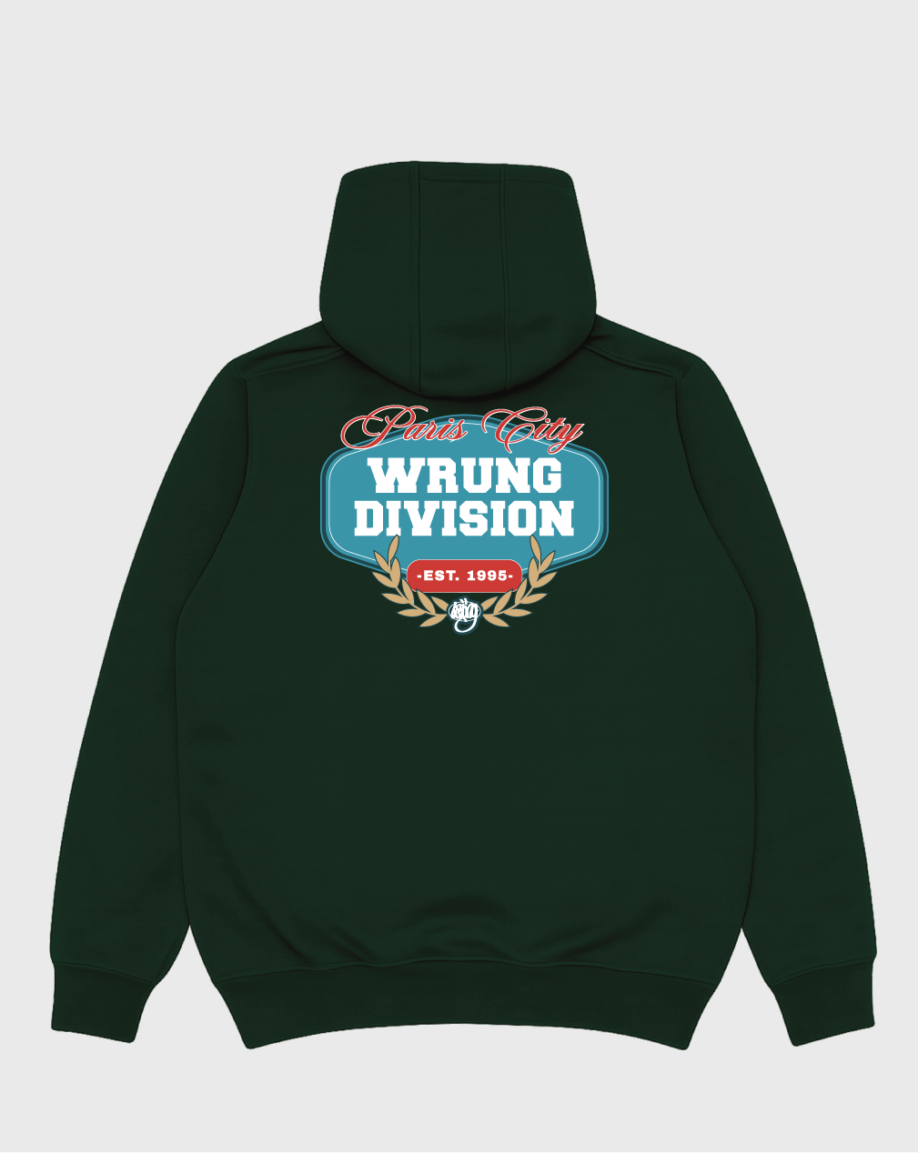HOODIE PARIS DIVISION VERT