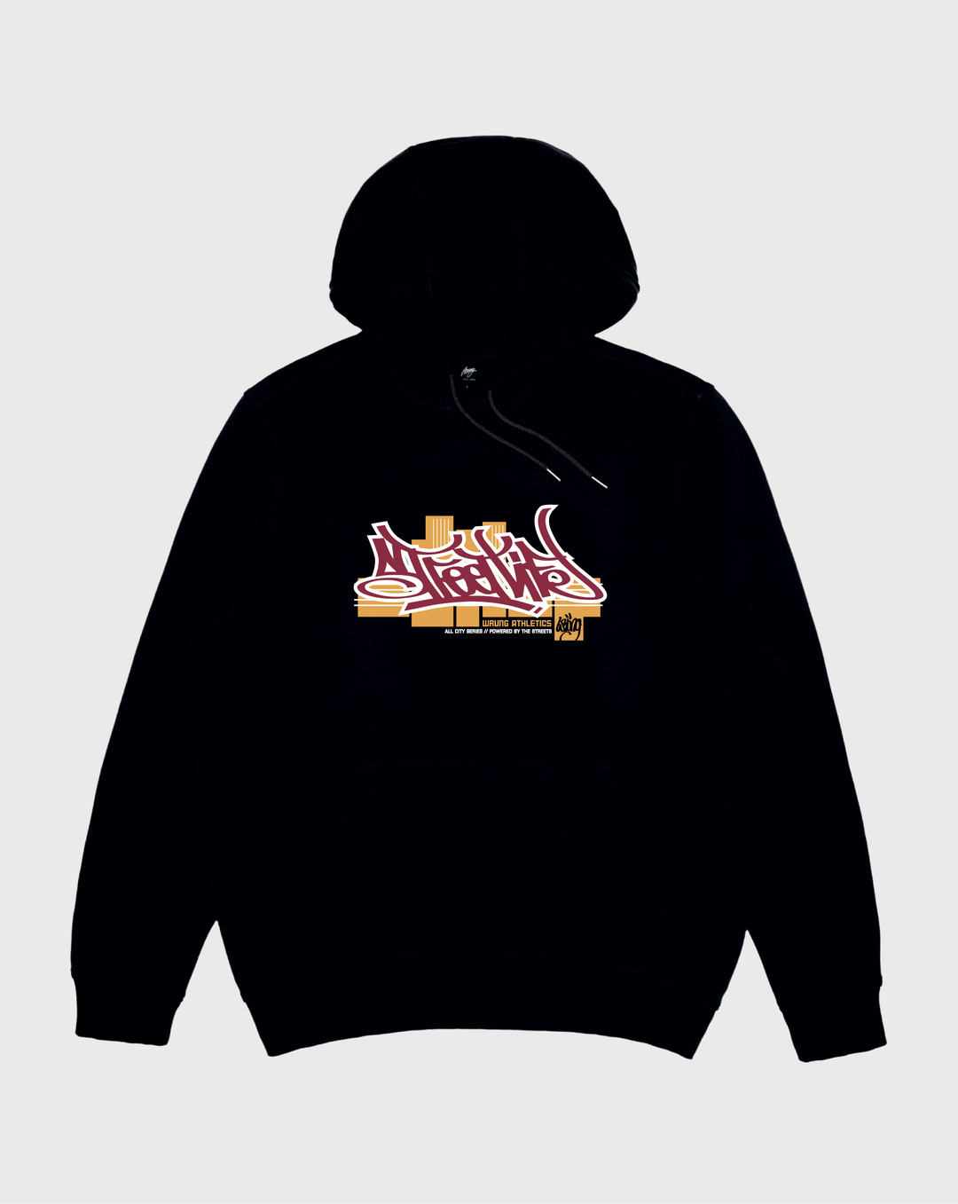 Wrung Hoodie Streetlife 2 Noir