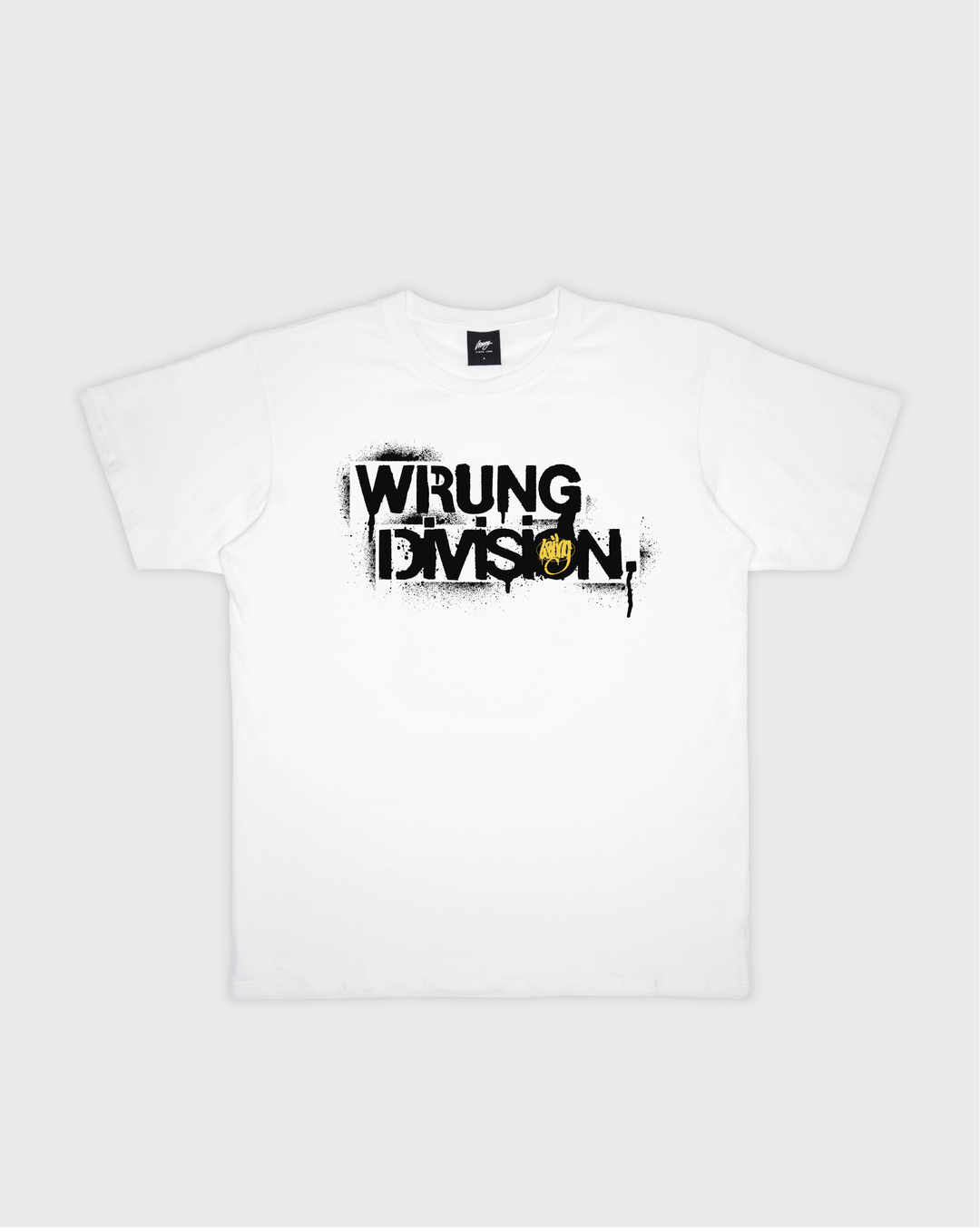 Wrung Stencil Division Blanc