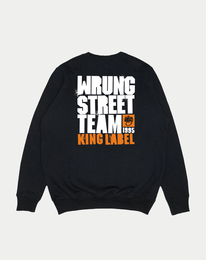 Crewneck Street Team Noir